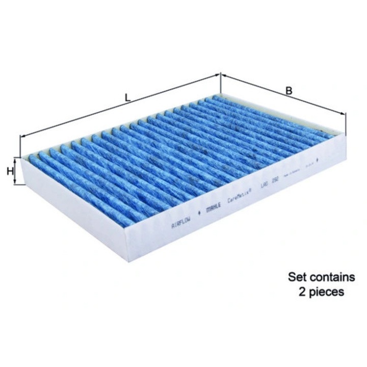 Szűrő, utastér levegő Lao292/S Mercedes-Benz S-osztály Ssangyong Musso