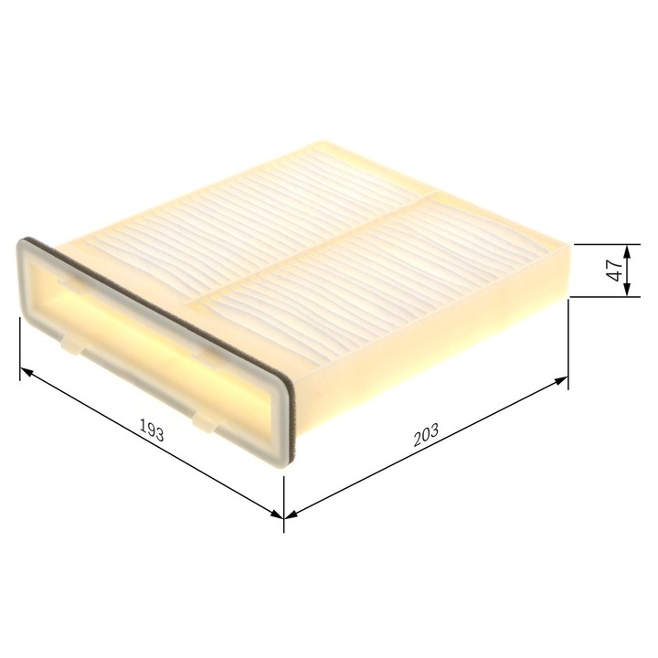 Szűrő, Utastér Levegő 1987435037 Suzuki Sx4