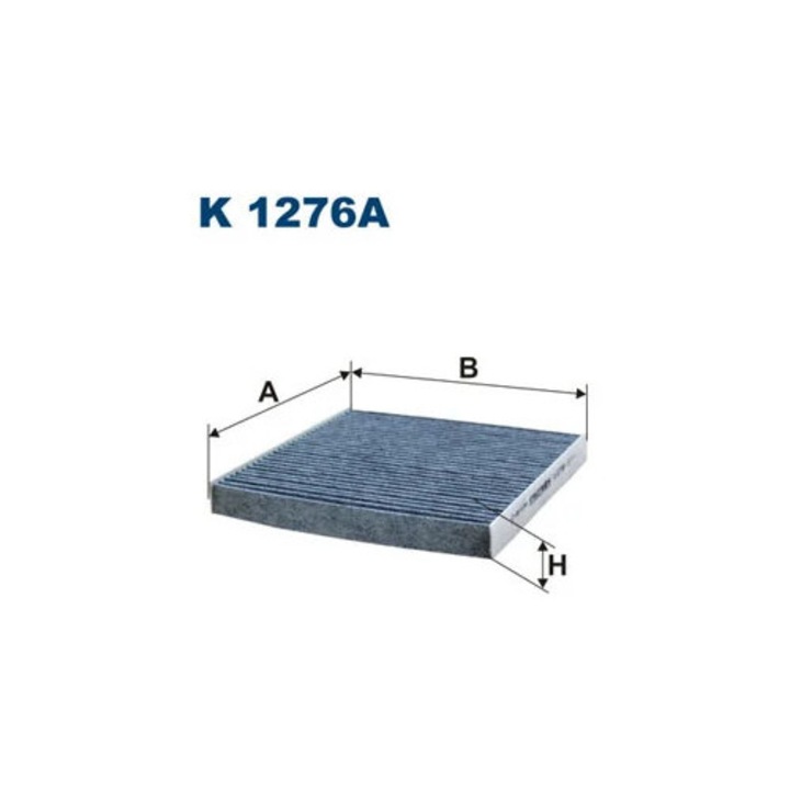Szűrő, Utastér levegő K1276A Smart Fortwo