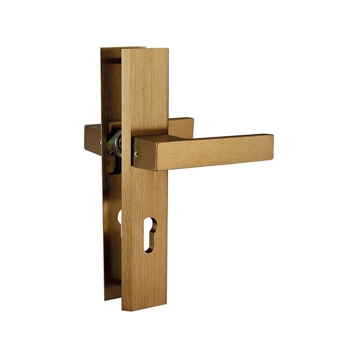 Klama exterioara Kuchinox, aluminiu, patina, 72mm, universala, moderna