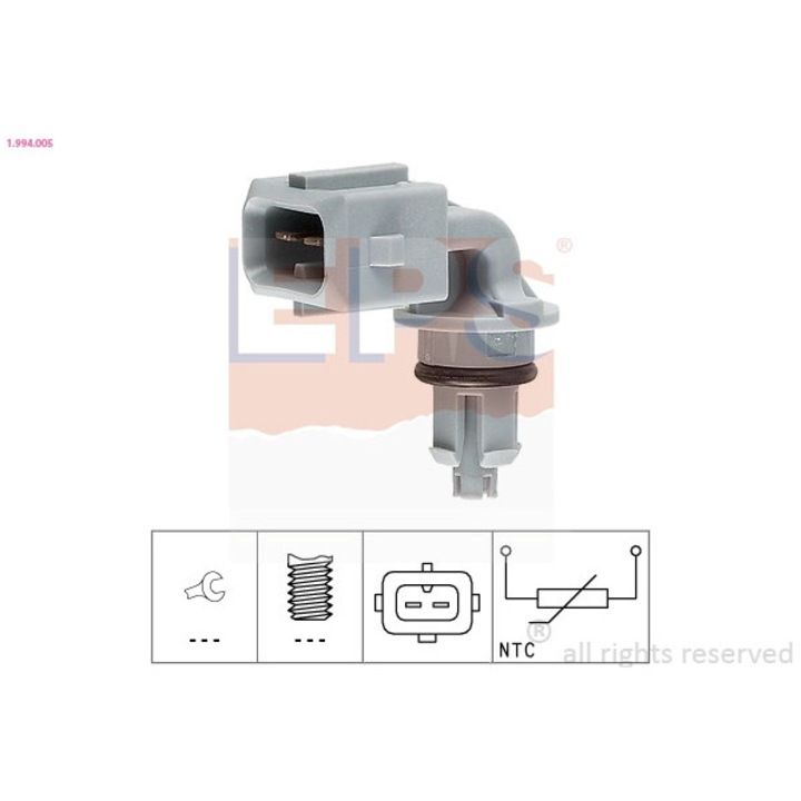 Senzor, Temperatura Exterioara 1.994.005 Citroën Ax/Berlingo / Berlingo First/Bx/C15/C4/C4 1/C5 1/C5 2/C5 3/C6/C8/Evasion