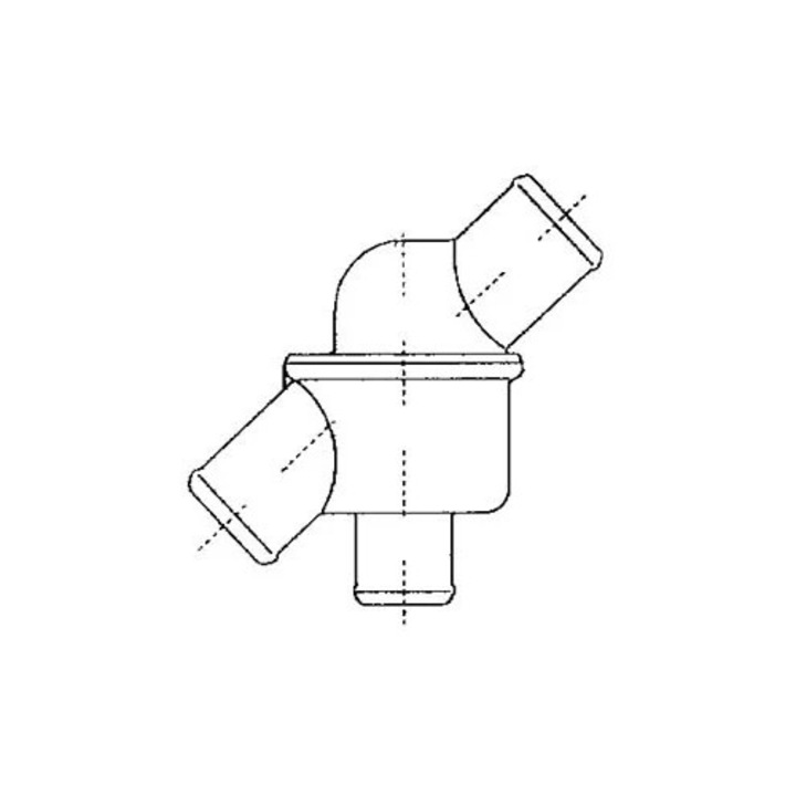 Termosztát, Hűtőfolyadék 455080 Hino 500-as sorozat Mk 4 Mercedes-Benz Lk/Ln2 Renault Trucks Manager