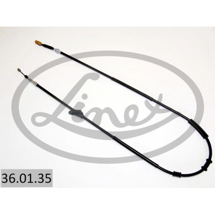 Кабел, дясна ръчна спирачка 36.01.35 Mg Mg Zr Rover 200 2/25 1