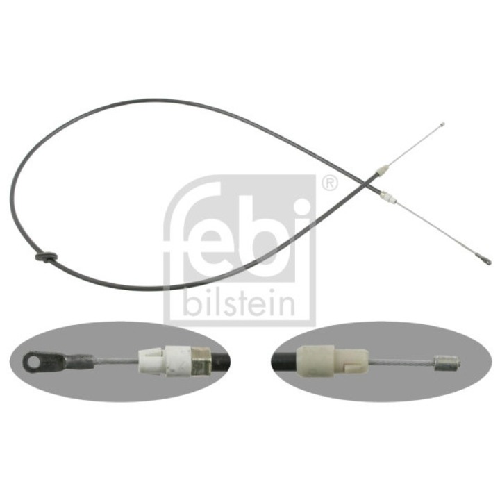 Kábel, Első Rögzítőfék 26470 Mercedes-Benz S-osztály