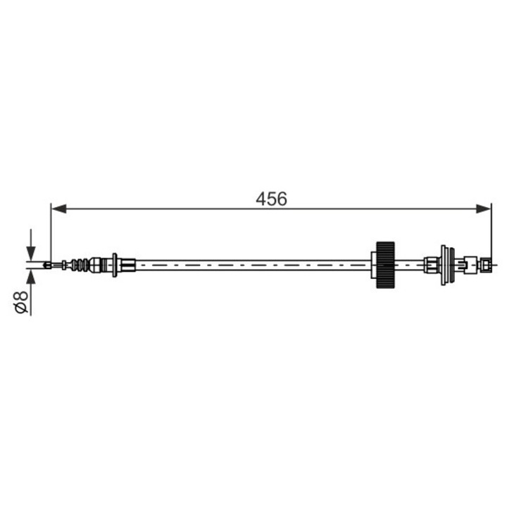 Kábel, rögzítőfék 1987482792 Mercedes-Benz S-osztály