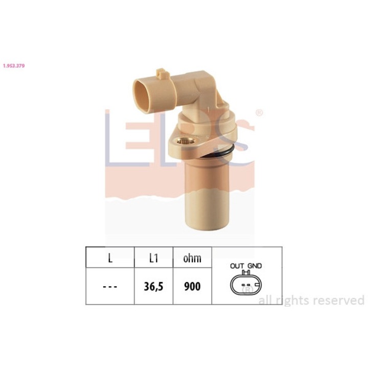 Senzor Impulsuri, Arbore Cotit 1.953.379 Alfa Romeo 147/156/159/166/Brera/Giulietta/Spider Fiat Bravo 2/Croma/Doblo/Idea