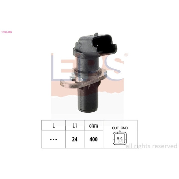 Impulzusérzékelő, főtengely 1.953.305 Citroën Berlingo/Berlingo / Berlingo First/Berlingo Multispace/C15/C4/C4 1