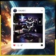 Геймърски стол GALAXIA®, от Екологична Кожа, Регулируема Ергономична Лумбална Опора, Регулируема Възглавница за Глава, Облегалка с Наклон 135°, до 120 кг – Бяло-Черен