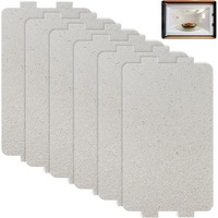 Set 5 Placi Mica pentru Microunde 116x64mm - Termorezistente, Decupabile, Universale pentru Samsung, Beko, Whirlpool, Bosch, Panasonic, LG