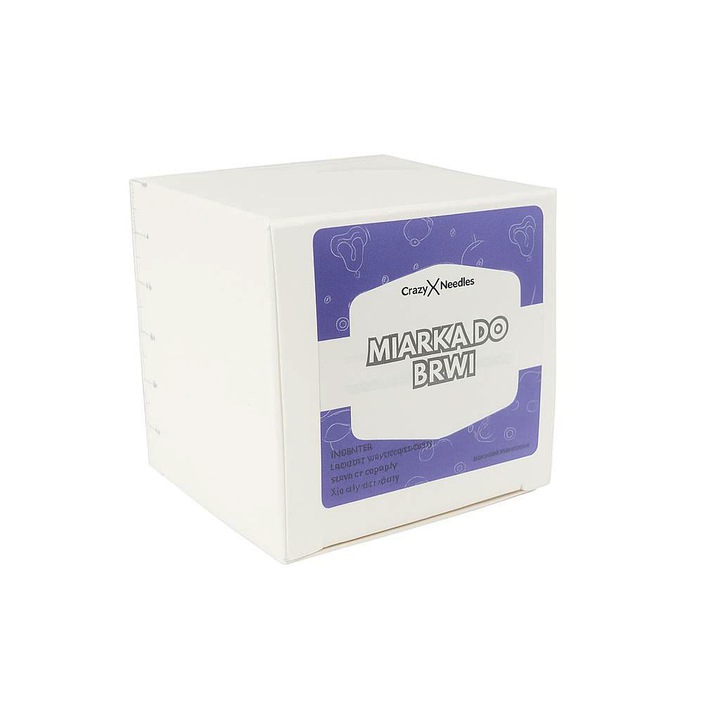 Set 50 benzi autocolante pentru sprancene, Holetron