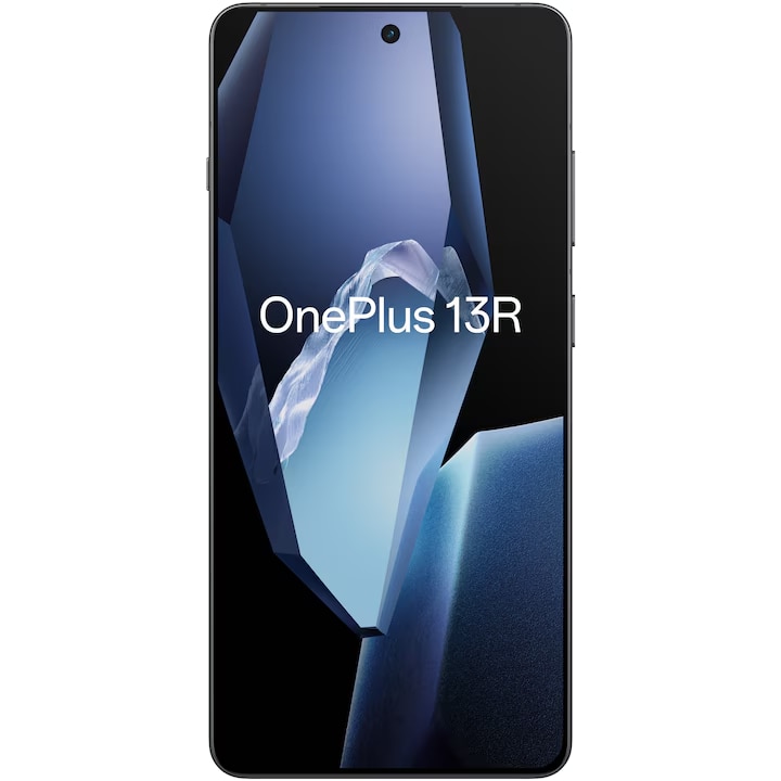 Telefon Mobil OnePlus 13R, Procesor Qualcomm SM8650-AB Snapdragon 8 Gen 3 Octa-Core, LTPO AMOLED 6.78", 12GB RAM, 256GB Flash, Camera Tripla 50+50+8MP, Wi-Fi, 5G, Dual Sim, Android (Negru)