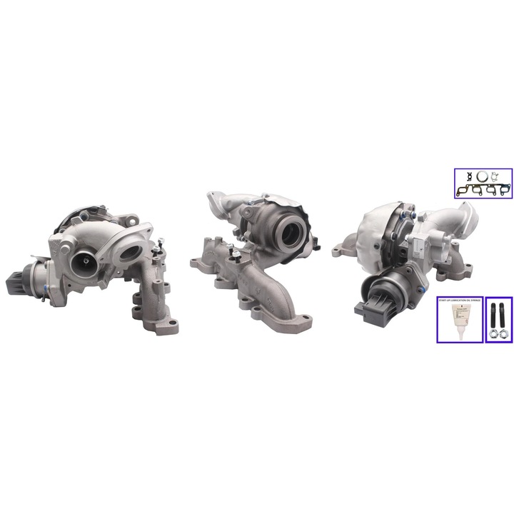 Compresor, Sistem De Supraalimentare 91-1502 Audi A1 Seat Ibiza 4/Toledo 4 Skoda Fabia 2/Rapid/Roomster/Roomster Praktik