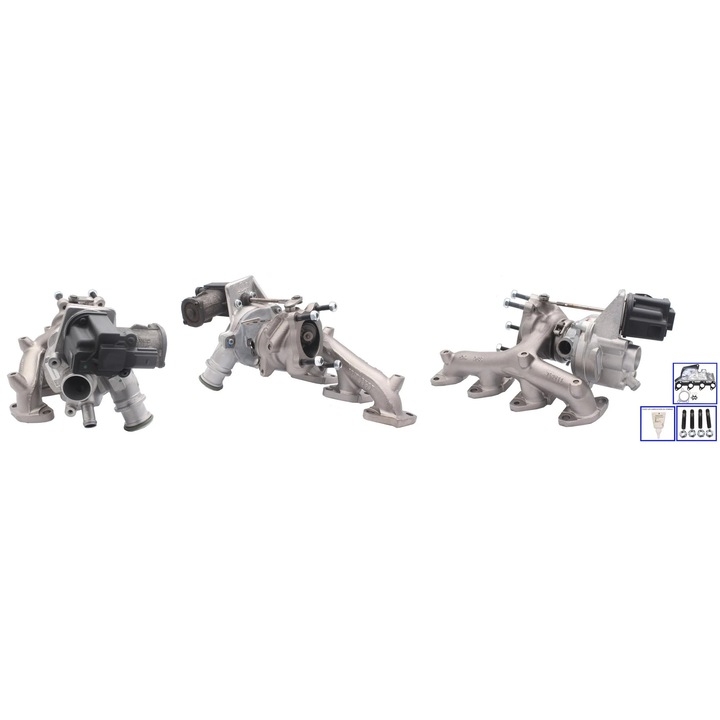 Compresor auto Elstock 91-0001, pentru Audi A1/A3, Seat Altea/Ibiza 4/Leon, Skoda Fabia II/Octavia II, presiune maximă, 1.2 benzină