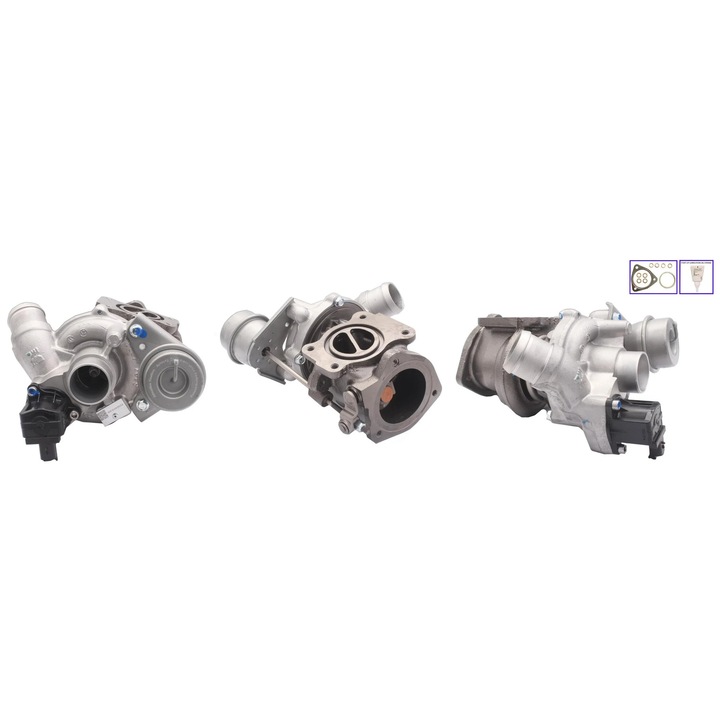 Compresor, Sistem De Supraalimentare 91-1075 Citroën C4/C4 1/C4 2/C4 Picasso 1/C4 Picasso 2/C5 3/Ds3/Ds4/Ds5 Peugeot 207