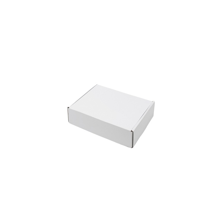 Комплект 50 броя Кутия със самосглобяване БЯЛА 20 x 15 x 5 см