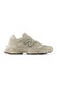 New Balance, Спортни обувки 9060 с велур и масивен ефект, Сиво-бежов