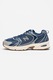 New Balance, Pantofi sport 530 din material textil cu insertii de piele intoarsa, Albastru prafuit