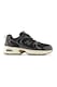 New Balance, Pantofi sport 530 din piele cu insertii din plasa, Negru/Gri inchis