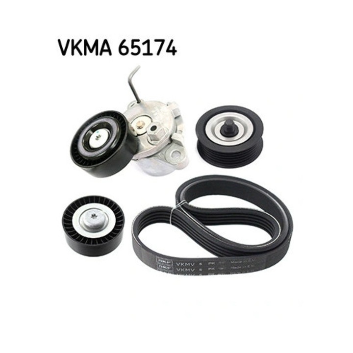 Set Curea Transmisie Cu Caneluri Vkma65174 Hyundai Accent 3/Accent 4/Elantra 5/Getz/I10 1/I20 1/I20 2/I20 Active/I30