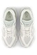 New Balance, Спортни обувки 9060 с текстил и велур, Слонова кост/Светло сив