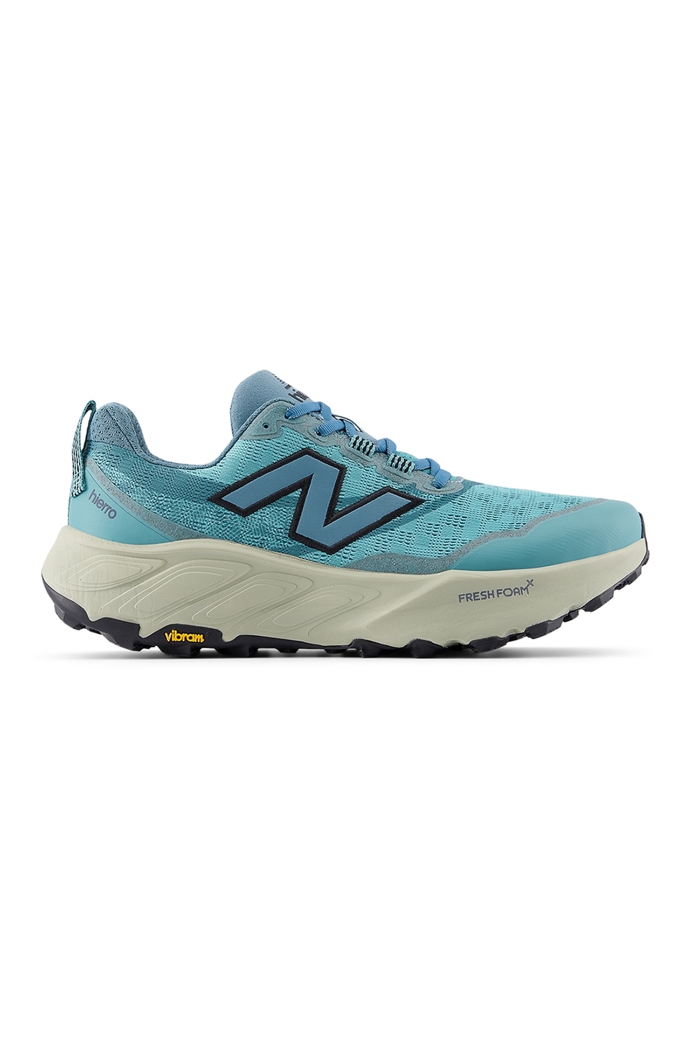 New Balance, Pantofi din material textil pentru alergare Hierro, Verde persan, 9.5