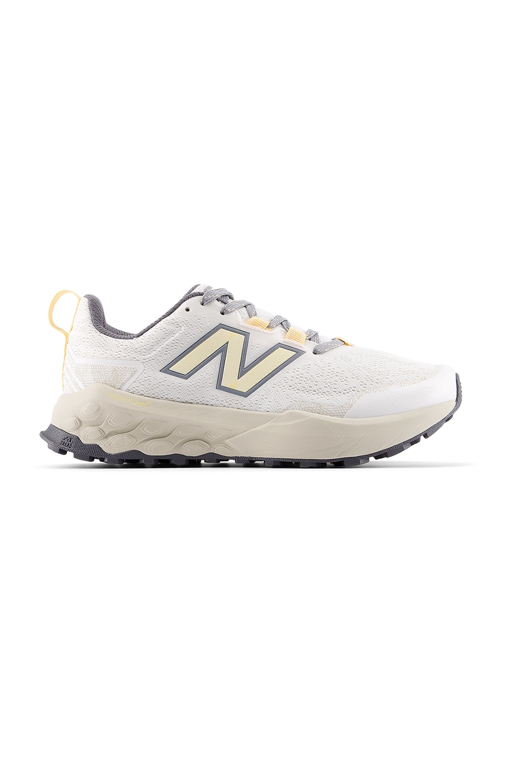 New Balance, Pantofi pentru alergare, Alb, Gri inchis, 5.5