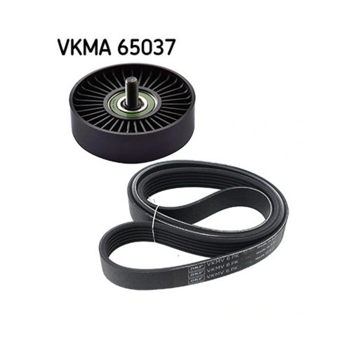 Set Curea Transmisie Cu Caneluri Vkma65037 Hyundai Accent 4/Elantra 4/Elantra 5/Elantra 6/I20 1/I30/Ix20/Ix35 Kia Cee'D