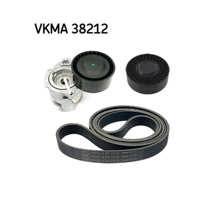 Комплект задвижващ ремък с канали VKMA38212 BMW 1/3