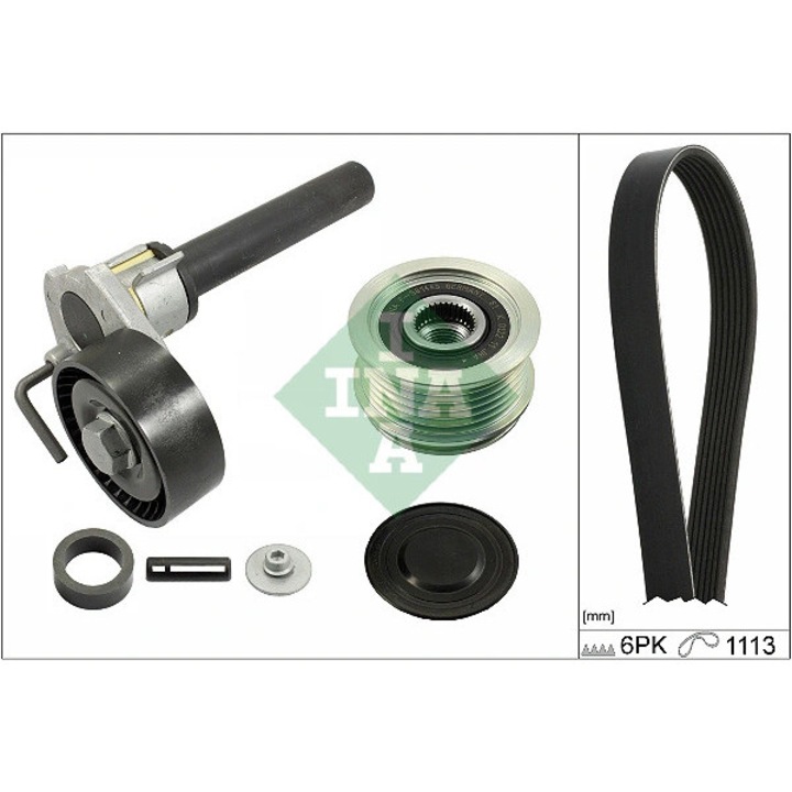 Set Curea Transmisie Cu Caneluri 529051420 Audi A3/Tt Seat Alhambra/Altea/Leon/Toledo 3 Skoda Octavia 2/Superb 2/Yeti