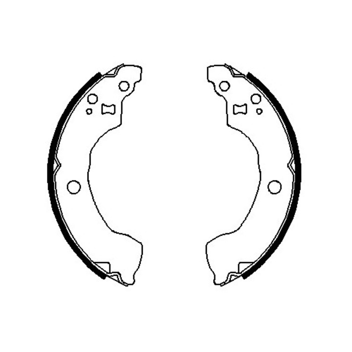 Fékpofa készlet 0986487691 Nissan Almera 2/Primera