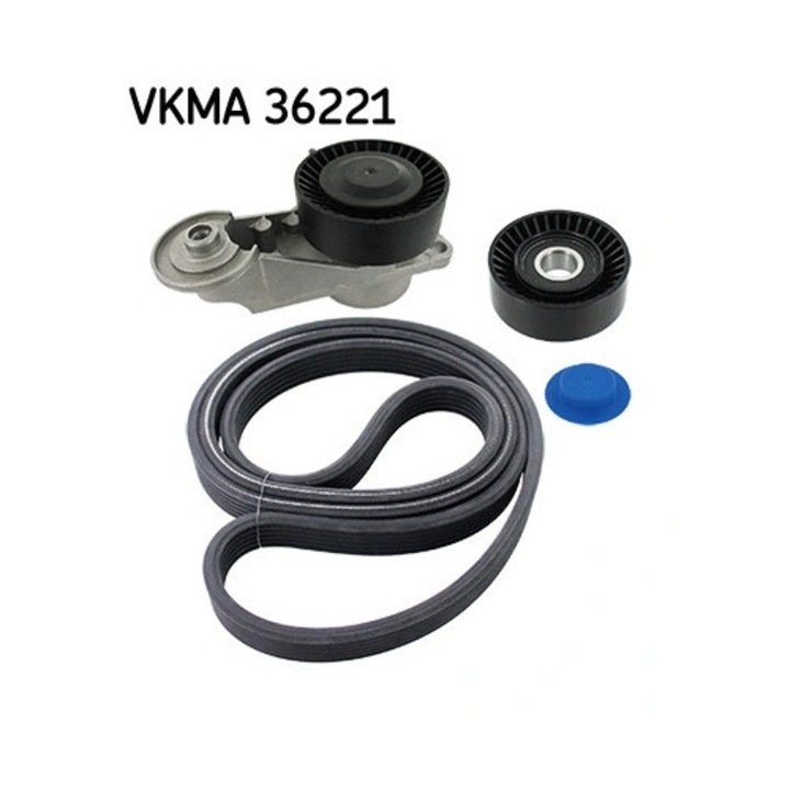 Set Curea Transmisie Cu Caneluri Vkma36221 Volvo S80 1/Xc90 1