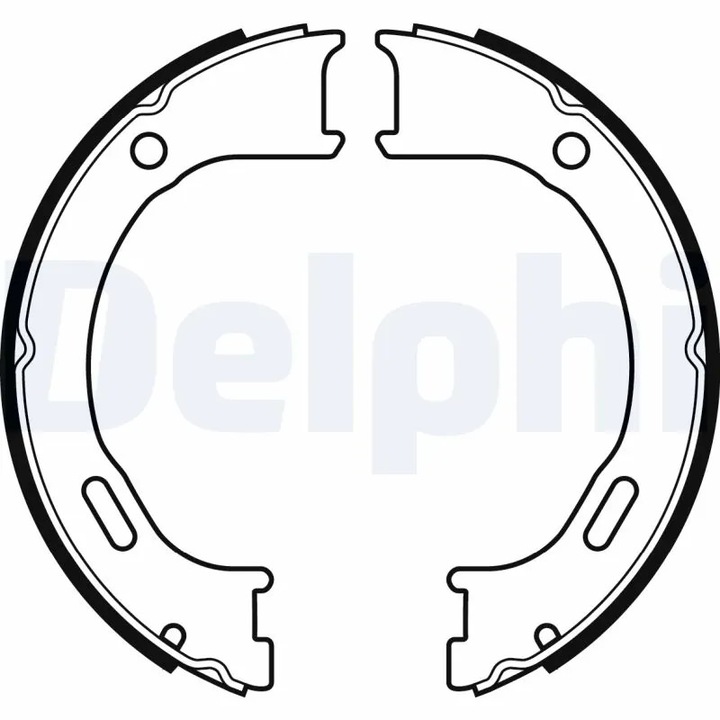 Fékpofa készlet, kézifék LS2076 Jeep Cherokee