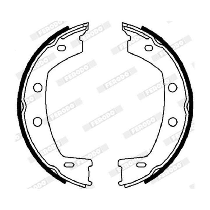 Fékpofa készlet, Kézifék Fsb4032 Land Rover Freelander 2