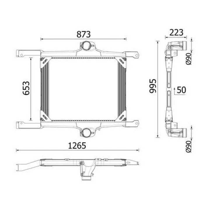 Intercooler, Compresor Ci725000P Iveco 10-Way/S-Way/Stralis 1/Stralis 2