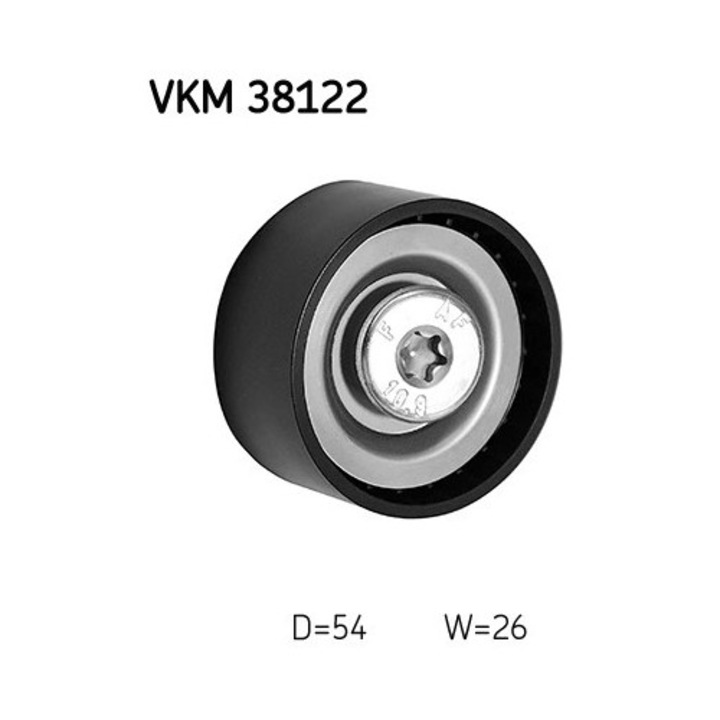 Vezető-/feszítőgörgő, ékszíj Vkm38122 Mercedes-Benz Sprinter 3, 5-T/Sprinter 3, 5-T Tourer/Sprinter 3-T/Viano
