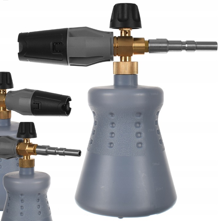 Adaptator lance spuma KEW D12, AFC, 1L, compatibil cu aparate de spalat cu presiune Karcher, Kranzle, Ehrle, Nilfisk