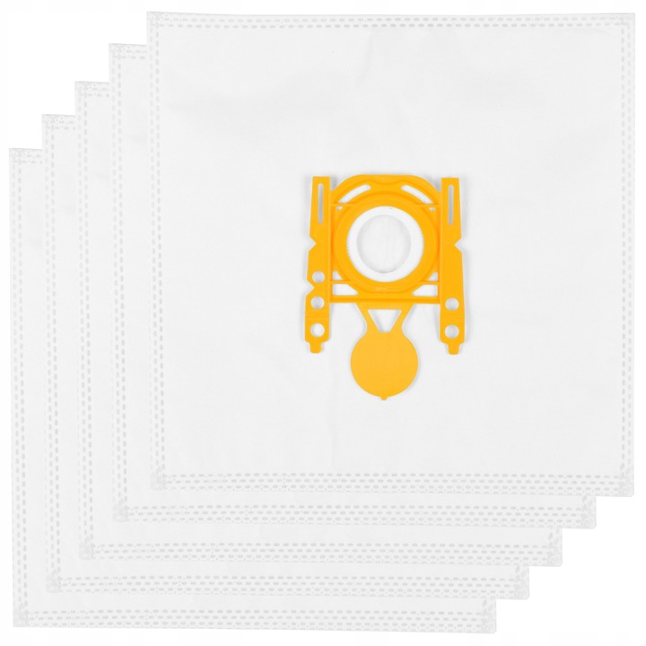 Sacii de schimb pentru aspirator Karcher VC 6 Series, 5 bucati, material fleece, sistem de inchidere igienic