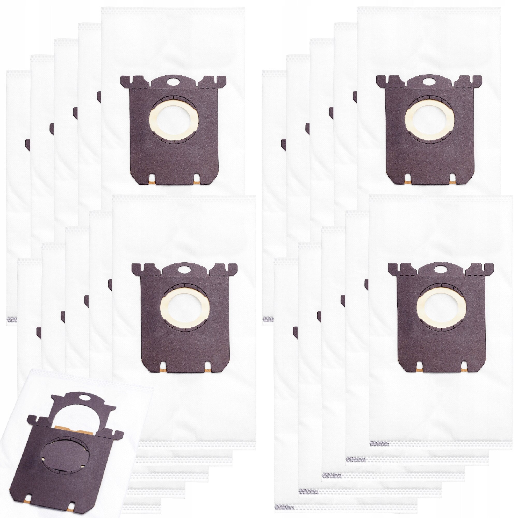 Set 20 Sacchetti Per Aspirapolvere AEG E Philips + 2 Filtri Universali | Compatibile Con Serie Original Classic, Performer Compact | Alta Filtrazione