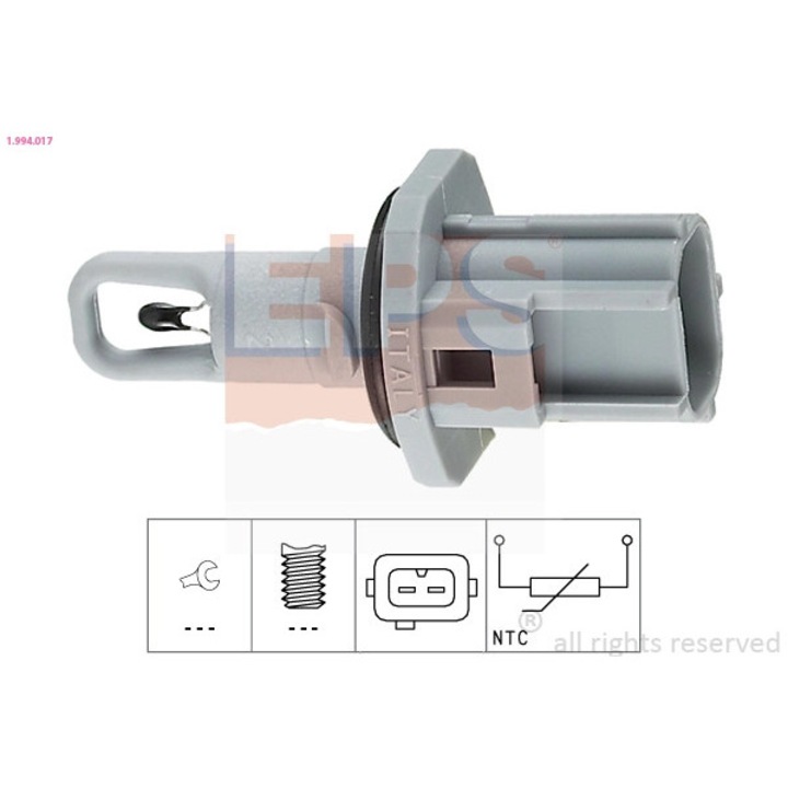 Szenzor, beszívott levegő hőmérséklet 1.994.017 Ford Cougar/Fiesta/Fiesta 4/Focus 1/Ka/Mondeo 1/Mondeo 2/Puma/Tourneo Connect