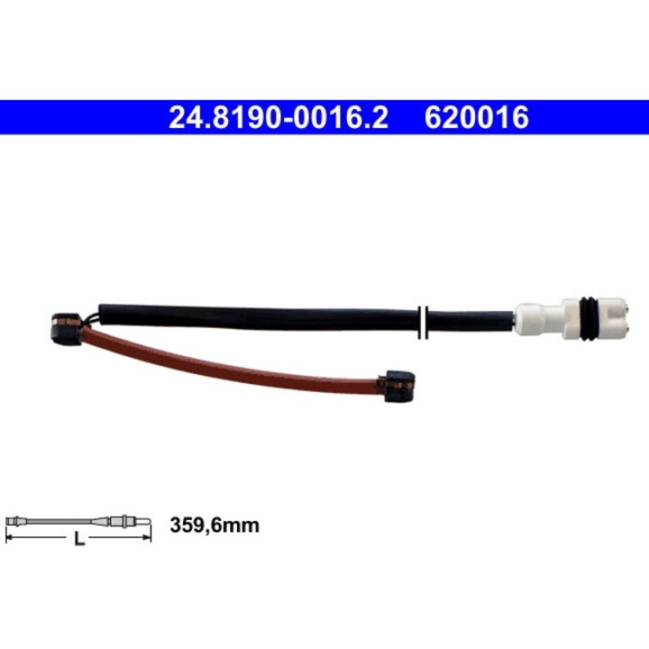 Érzékelő, fékbetét kopásjelző 24.8190-0016.2 Porsche 911