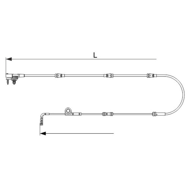Fékbetét Kopásjelző Szenzor 1987473629 Land Rover Defender/Discovery 5/Range Rover 4/Range Rover Sport 2