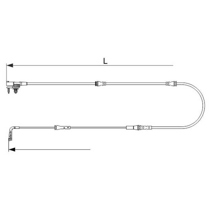 Fékbetét Kopásjelző Szenzor 1987473627 Jaguar F-Pace Land Rover Range Rover Velar