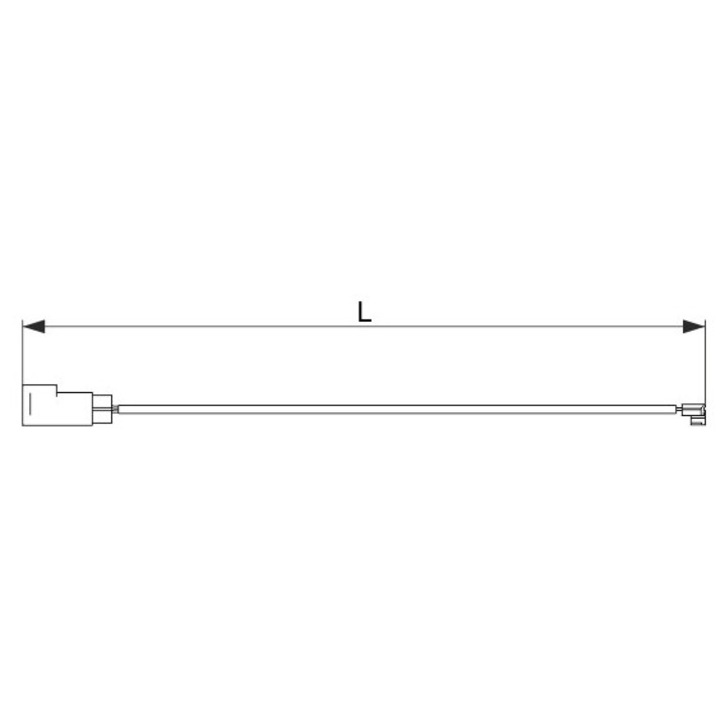 Érzékelő, fékbetét kopásjelző 1987473626 Ford Transit/Transit Tourneo Ford Australia Transit