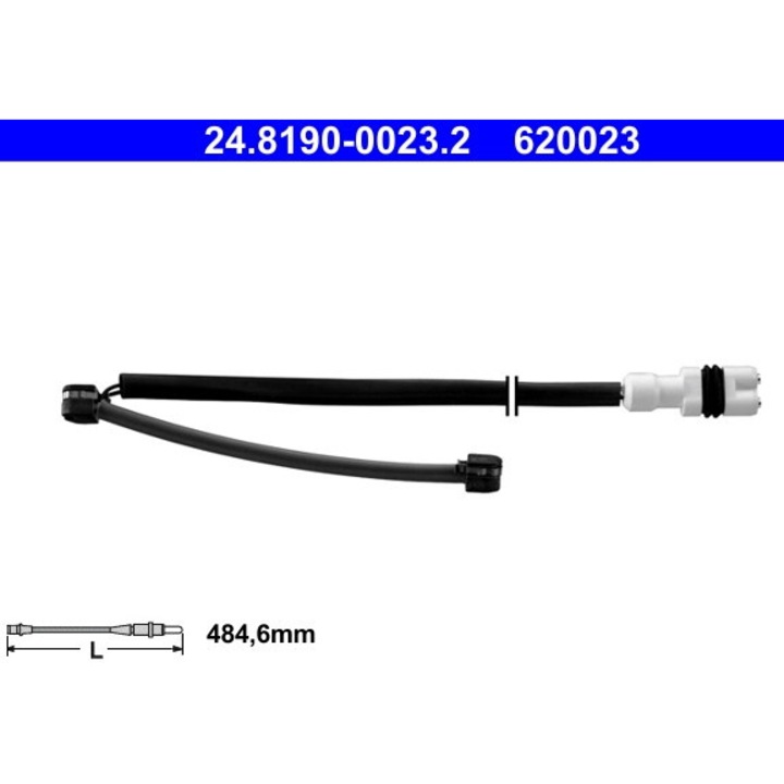 Érzékelő, fékbetét kopásjelző 24.8190-0023.2 Porsche 911