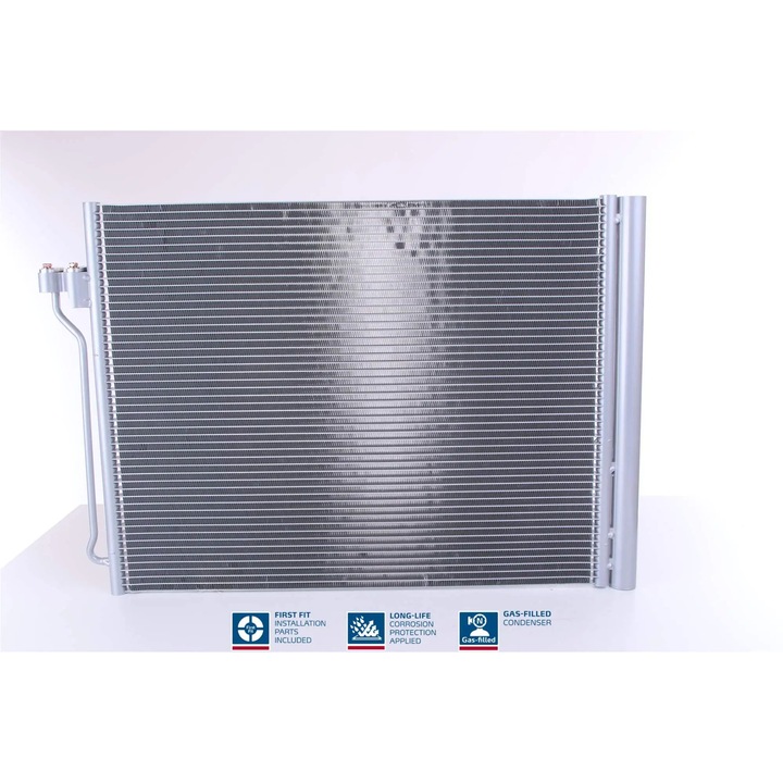 NISSENS 940288 klímaradiátor, BMW 5/6/7, Rolls-Royce Dawn/Ghost/Wraith, 2.5-6.6L