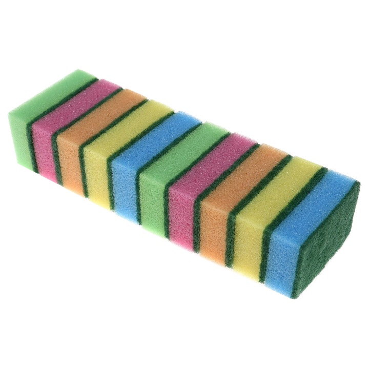 Bureti pentru bucatarie 0855, diverse culori, set 10 bucati