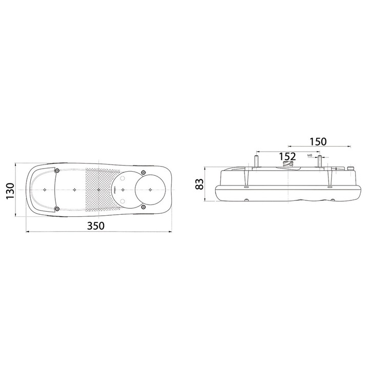 Lampa Stop Spate Dreapta VIGNAL 153260 pentru Iveco Eurocargo, Stralis, Trakker, omologata RAR