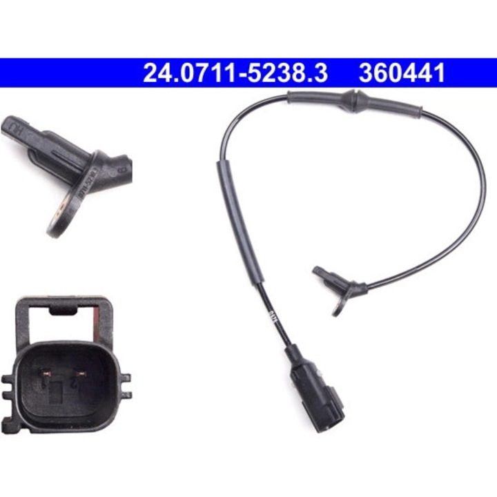 Senzor, Turatie Roata 24.0711-5238.3 Jaguar F-Type/Xf 1/Xf Sportbrake/Xj/Xk 2