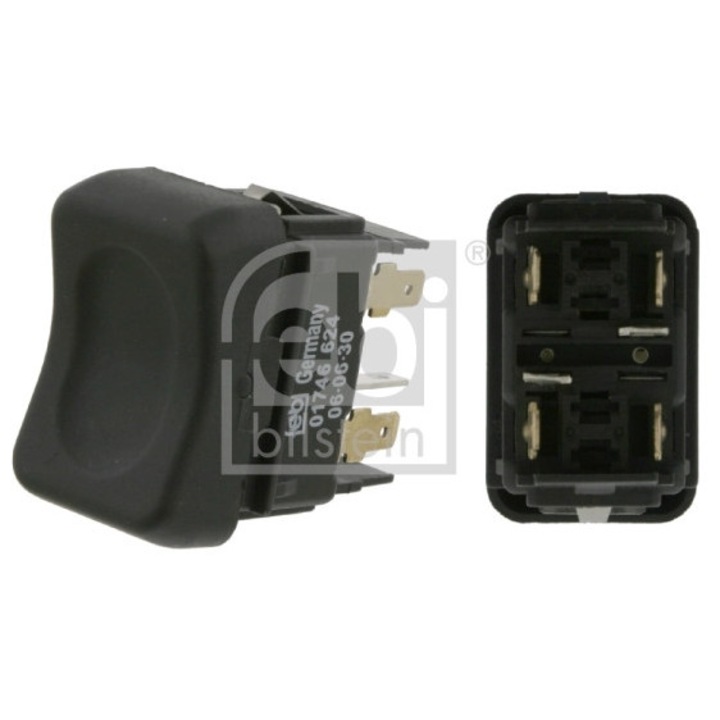 Kapcsoló, Ablakemelő a vezetőoldalon 01746 Scania 3-as széria/4-es széria