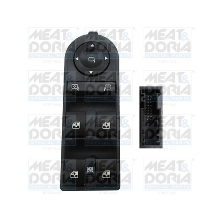 Прекъсвач, стъклоповдигач преден ляв 26084 Opel Astra H/Astra H Twintop/Zafira / Zafira Family B/Zafira B